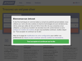 'jetcost.com' screenshot