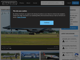 'jetphotos.com' screenshot