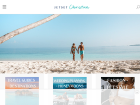 'jetsetchristina.com' screenshot