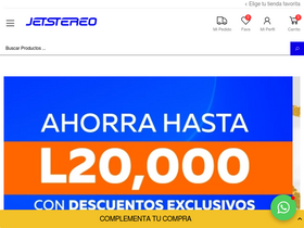 'jetstereo.com' screenshot