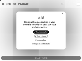 'jeudepaume.org' screenshot