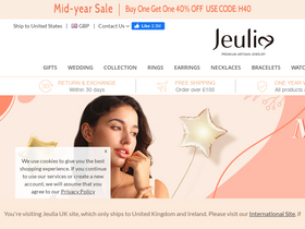 'jeulia.co.uk' screenshot