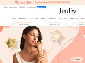 'jeulia.com' screenshot