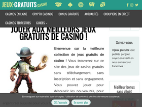 'jeux-gratuits.casino' screenshot