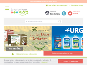 'jevaismieuxmerci.com' screenshot