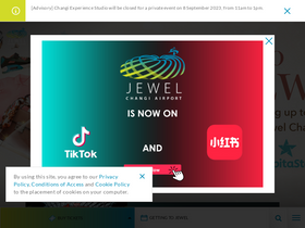 'jewelchangiairport.com' screenshot