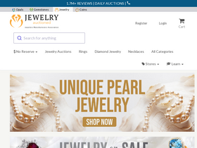 'jewelry-auctioned.com' screenshot