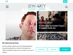 'jewinthecity.com' screenshot