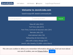 'jewishjobs.com' screenshot