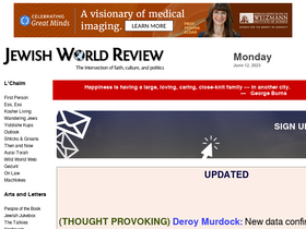 'jewishworldreview.com' screenshot