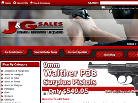 'jgsales.com' screenshot