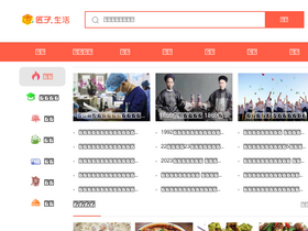 'jiangzi.com' screenshot