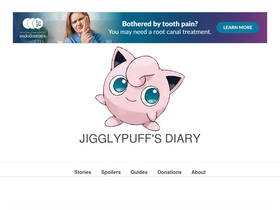 'jigglypuffsdiary.com' screenshot