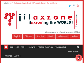 'jilaxzone.com' screenshot