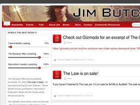 'jim-butcher.com' screenshot