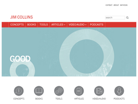 'jimcollins.com' screenshot