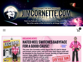 'jimcornette.com' screenshot