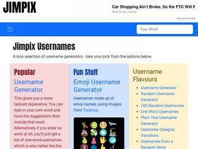 'jimpix.co.uk' screenshot