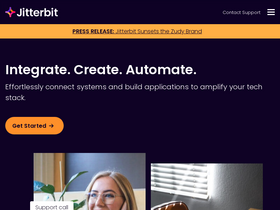 'jitterbit.com' screenshot