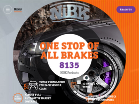 'jnbk-brakes.com' screenshot