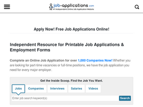 'job-applications.com' screenshot
