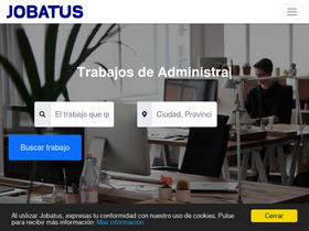 'jobatus.es' screenshot
