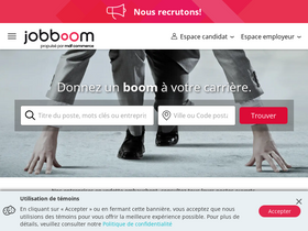 'jobboom.com' screenshot