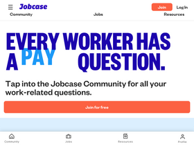 'jobcase.com' screenshot