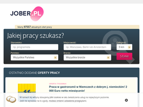 'jober.pl' screenshot