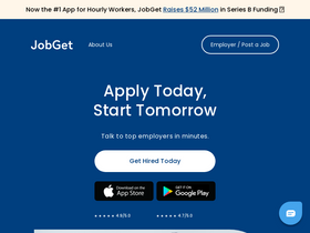 'jobget.com' screenshot