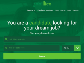 'jobillico.com' screenshot