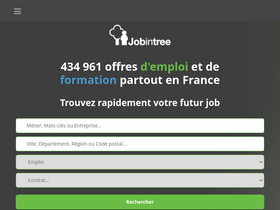 'jobintree.com' screenshot