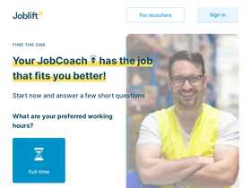 'joblift.com' screenshot
