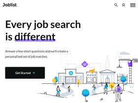 'joblist.com' screenshot