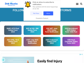 'jobrasta.com' screenshot