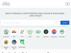 'jobs.com.pk' screenshot
