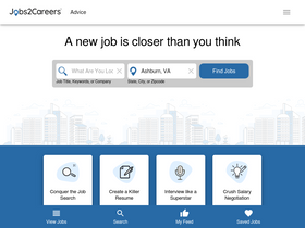 'jobs2careers.com' screenshot
