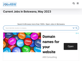 'jobs4bw.com' screenshot
