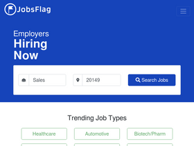 'jobsflag.com' screenshot
