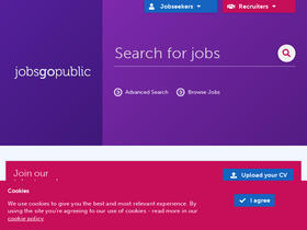 'jobsgopublic.com' screenshot
