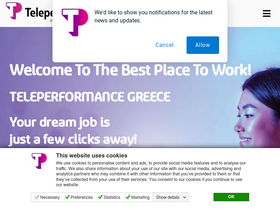 'jobsteleperformance.com' screenshot