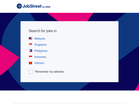 'jobstreet.com' screenshot