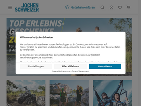 'jochen-schweizer.de' screenshot
