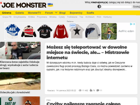 'joemonster.org' screenshot