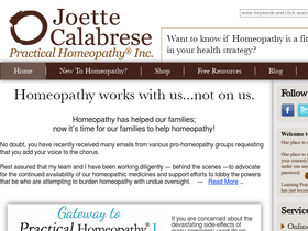 'joettecalabrese.com' screenshot