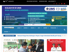 'joglosemarnews.com' screenshot