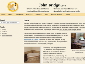 'johnbridge.com' screenshot