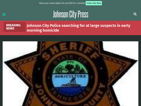 'johnsoncitypress.com' screenshot
