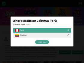 'joinnus.com' screenshot