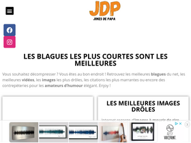 'jokes-de-papa.com' screenshot